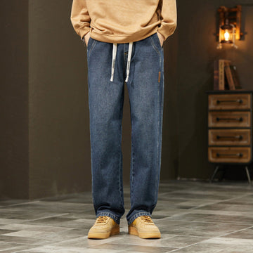 Lockere Straight-Jeans