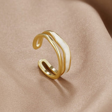 Sahara Gold Mehrlagen Ring
