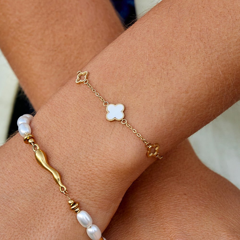 Lucia Kleeblatt Armband