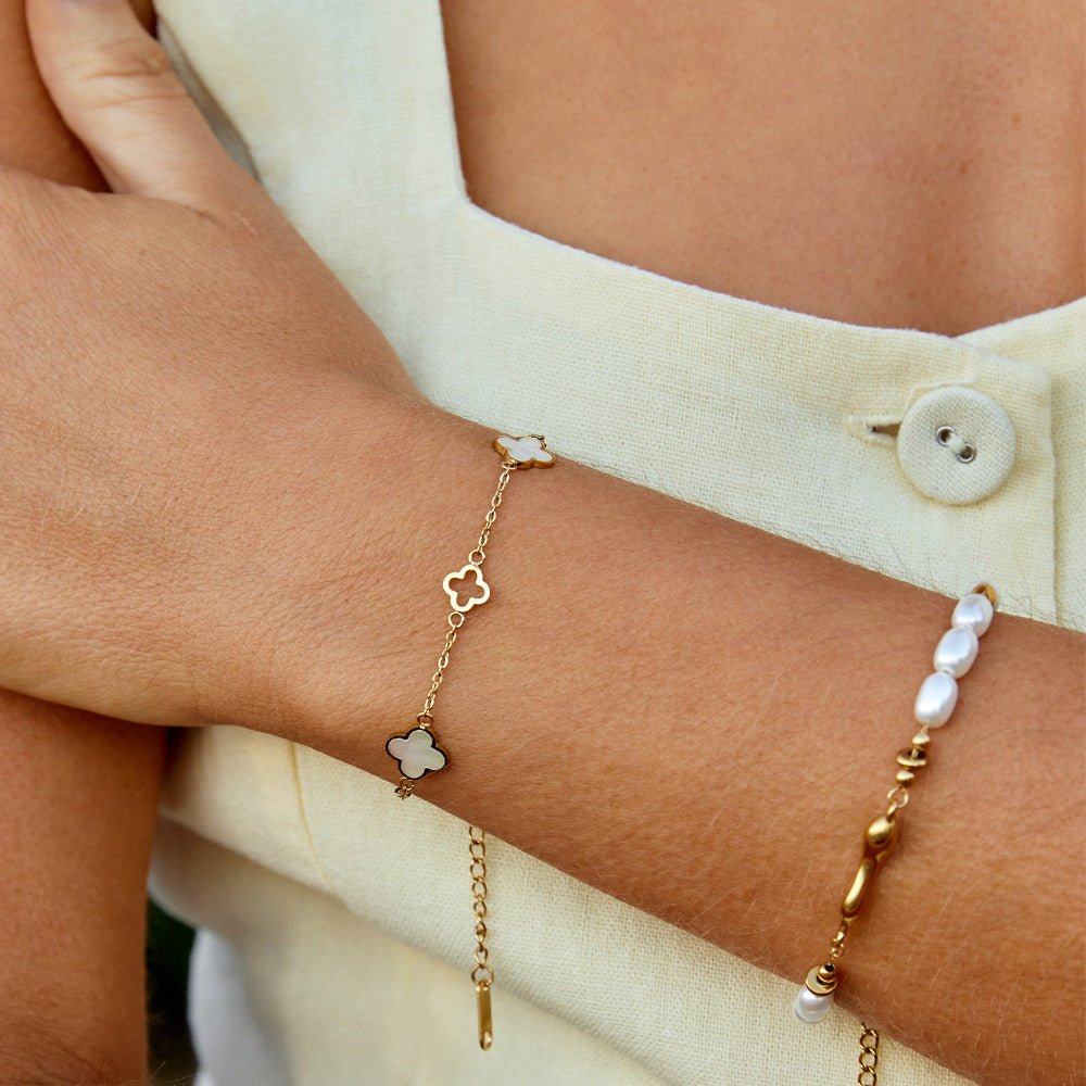 Lucia Kleeblatt Armband