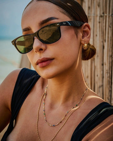 Retro | Regenbogen-Diamant-Choker