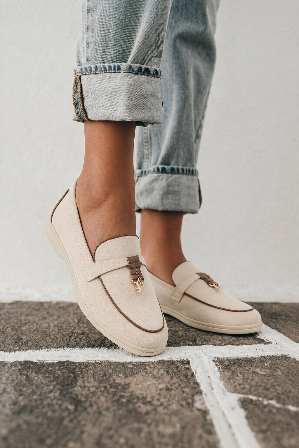 Shanna Beige Loafer