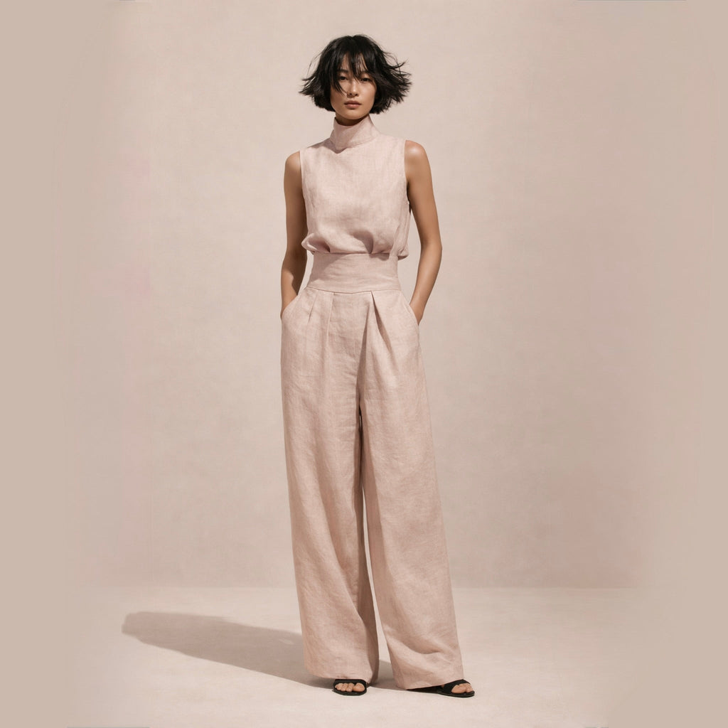 Elisa | Eleganter Jumpsuit mit Hoher Taille