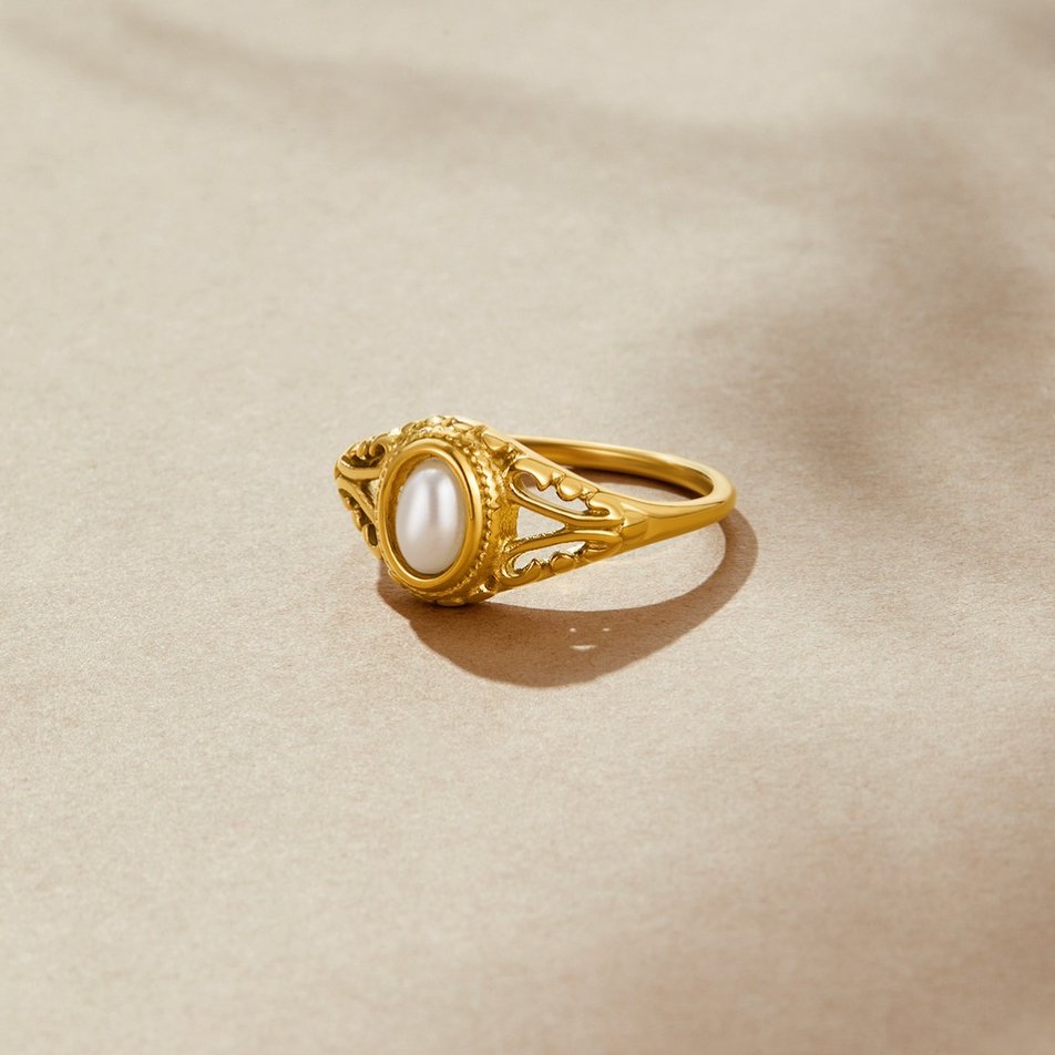 Vintage Royal Perlenring