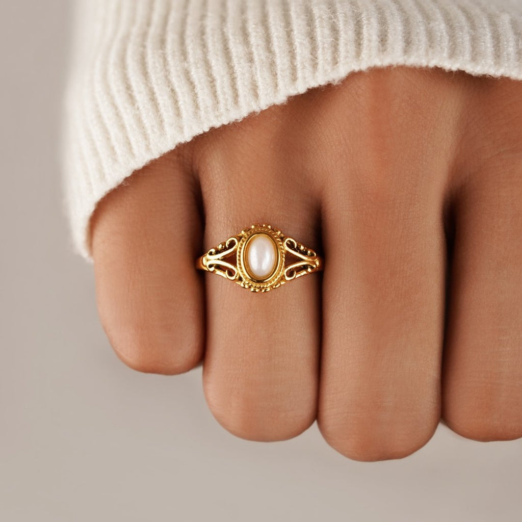 Vintage Royal Perlenring