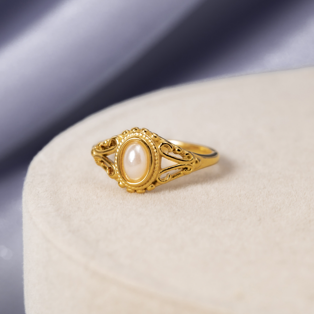 Vintage Royal Perlenring